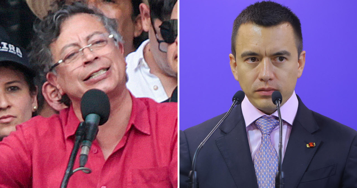 Colombia acusa a Noboa de intervencionismo electoral y de engañar sobre fin de aranceles
