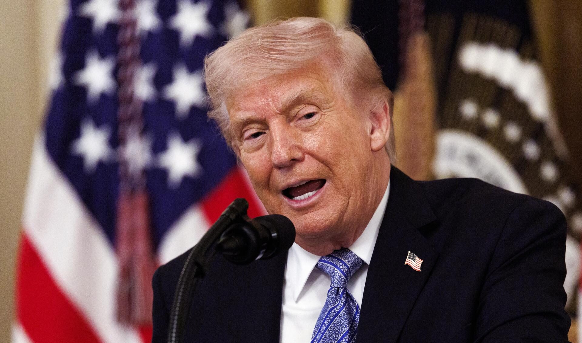El presidente de EEUU, Donald Trump