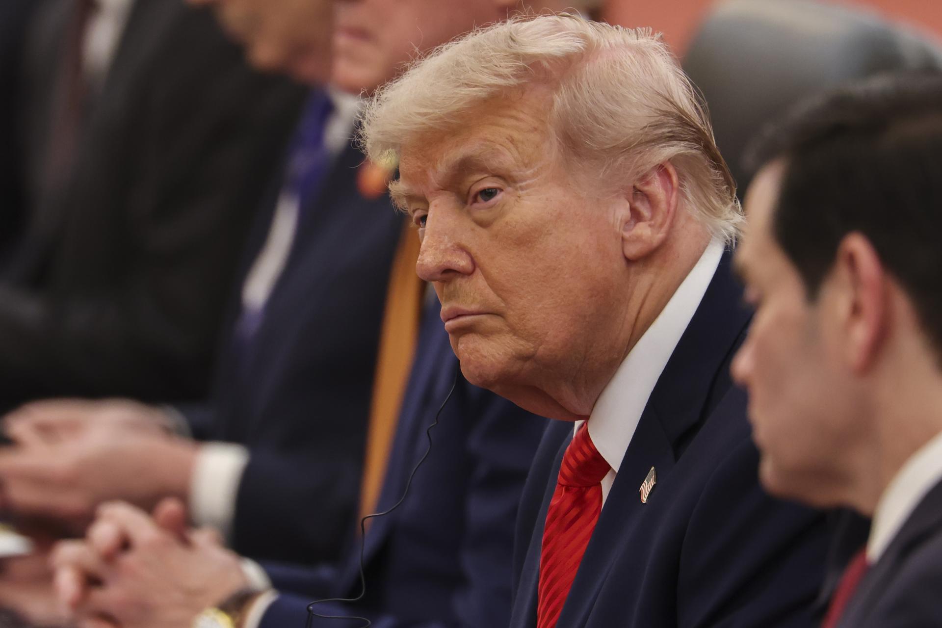 El presidente de EEUU, Donald Trump