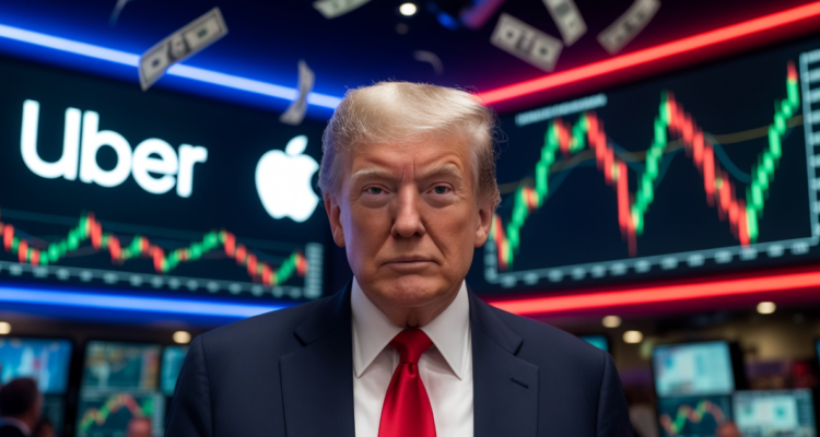 Trump, implicado en varias operaciones bursátiles con grandes empresas, entre ellas Uber y Apple