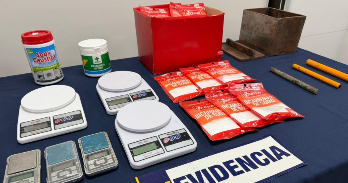 Droga abultada en región de Los Lagos