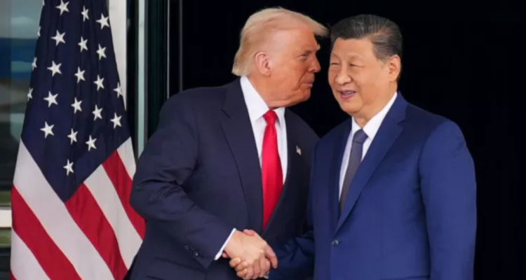 Presidente de Estados Unidos y presidente de China.