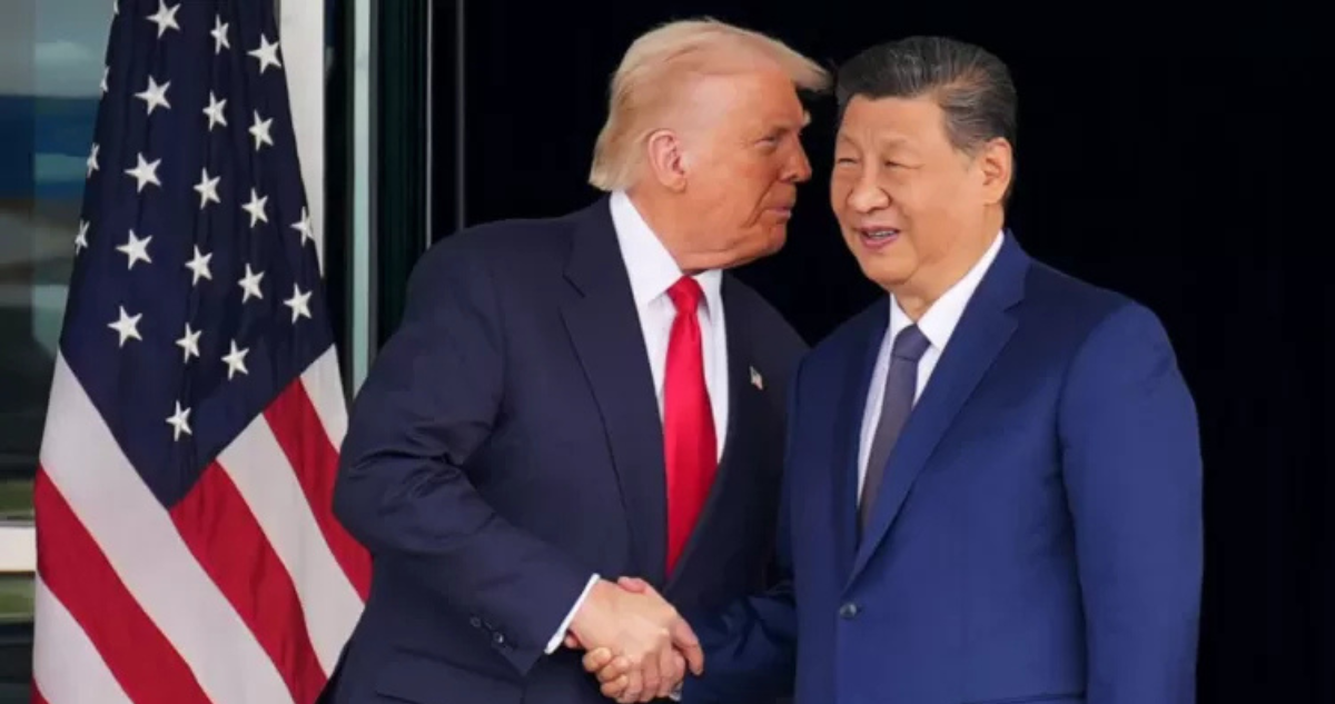 Presidente de Estados Unidos y presidente de China.