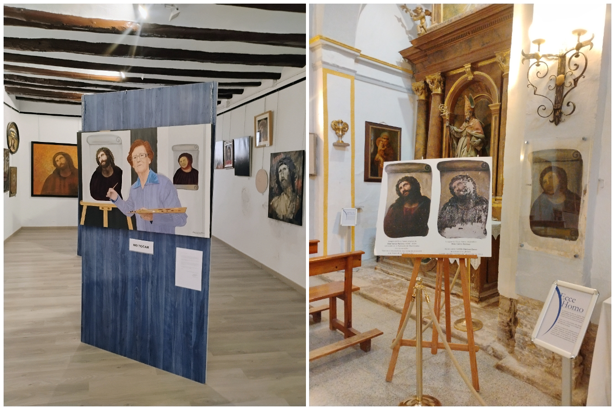 El Ecce Homo de Borja, un fenómeno viral