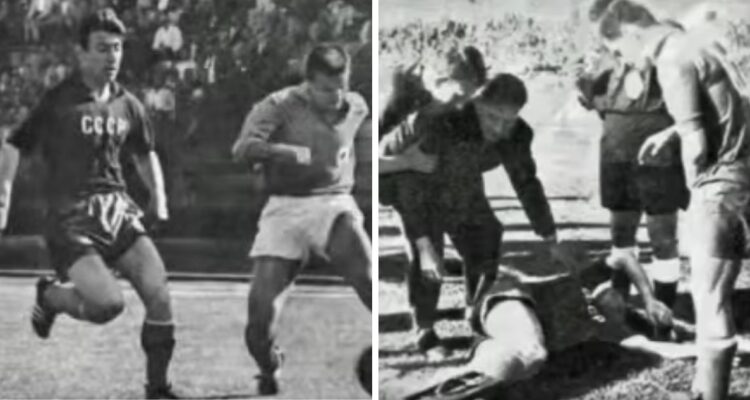 Eduard Dubinski, el crack de la URSS que recibió la “patada de la muerte” en el Mundial de 1962