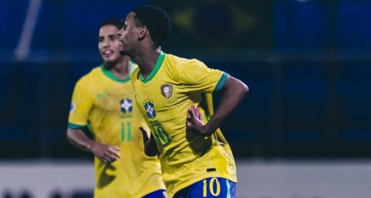 Eduardo Conceicao en Sudamericano Sub 17 Brasil Argentina