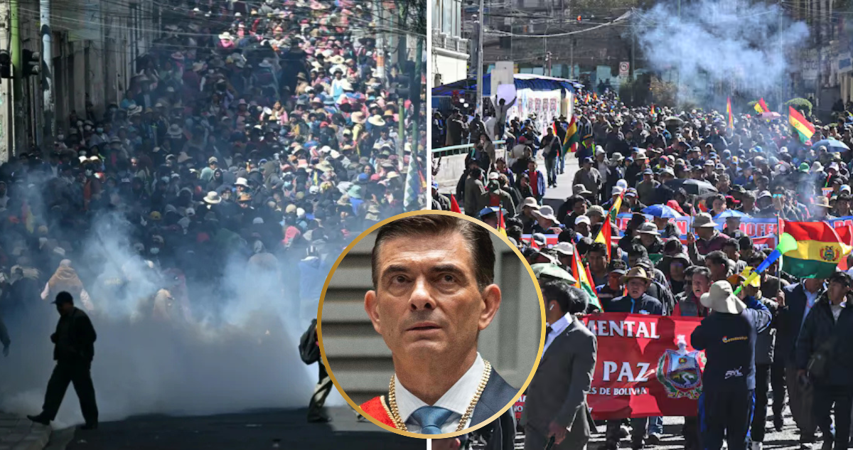 EEUU denuncia protestas en Bolivia