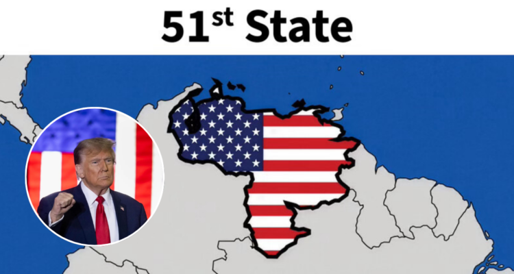 Venezuela como Estado 51 de EEUU: La imagen que Trump compartió y que considera seriamente