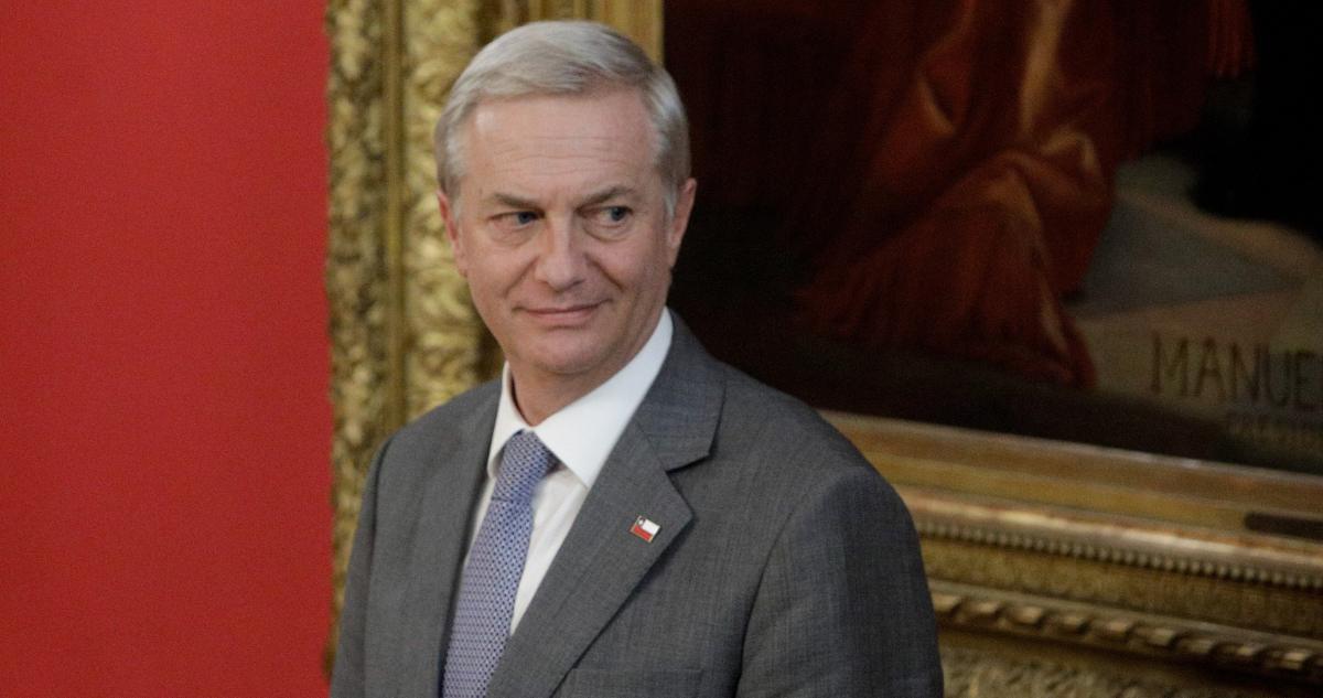 Presidente José Antonio Kast en el cambio de gabinete.