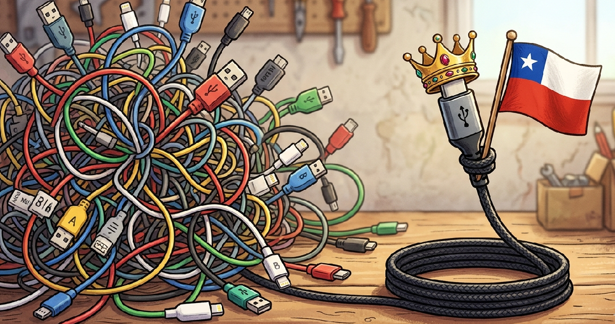 El USB Tipo C es el rey en Chile: Gobierno publica decreto que lo establece como conector universal
