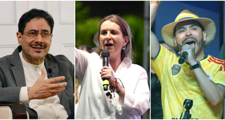 ¿A quiénes le hablan y cómo lo hacen? Lo que plantean en sus discursos los candidatos en Colombia
