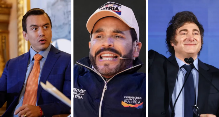 "Anhelo de libertad": Milei y Noboa celebran triunfo de De la Espriella en 1ra vuelta de Colombia