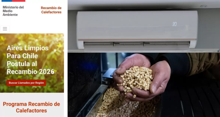 ¿Vives en una de estas 5 comunas? Revisa AQUÍ cómo obtener un aire acondicionado o estufa a pellet