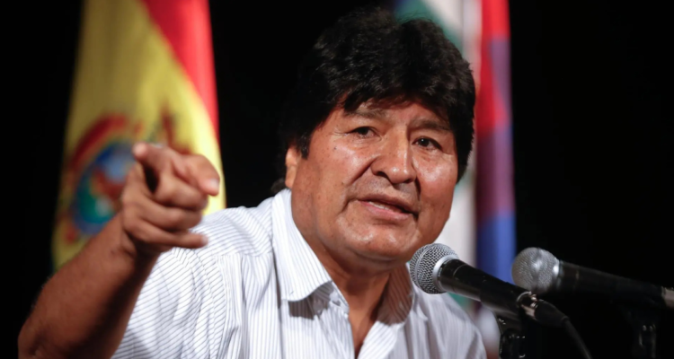Imagen de archivo del expresidente de Bolivia, Evo Morales