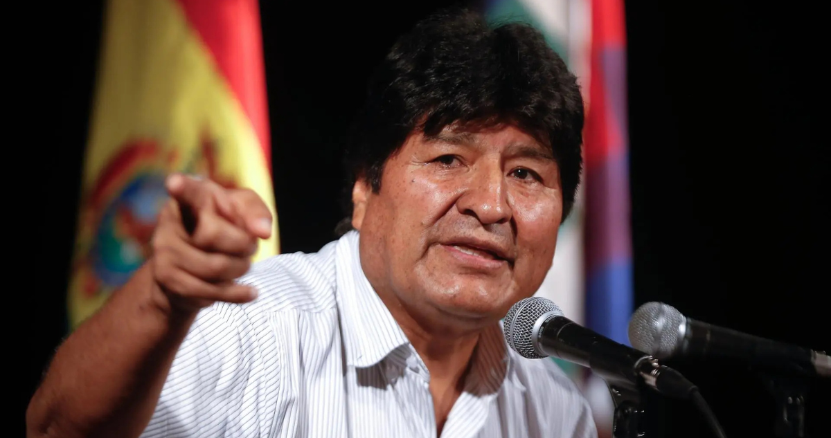 Imagen de archivo del expresidente de Bolivia, Evo Morales