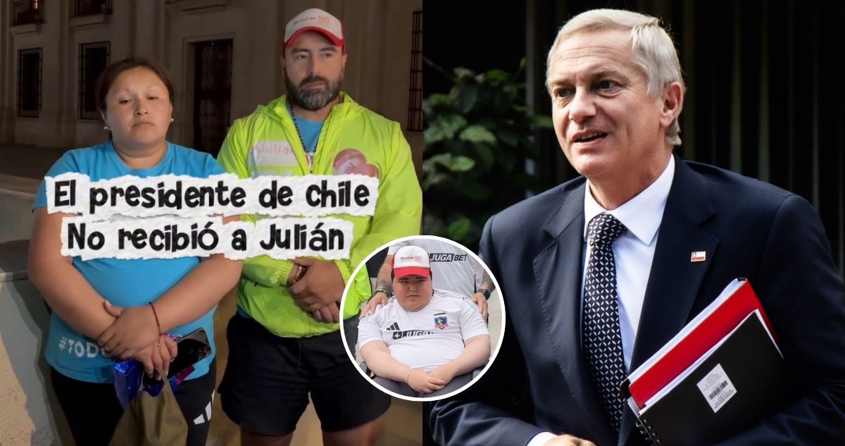 Familia de joven con Duchenne no fue recibida por presidente Kast tras 32 días de caminata a La Moneda