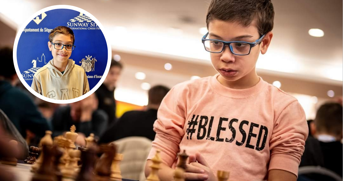 Faustino Oro, niño genio del ajedrez