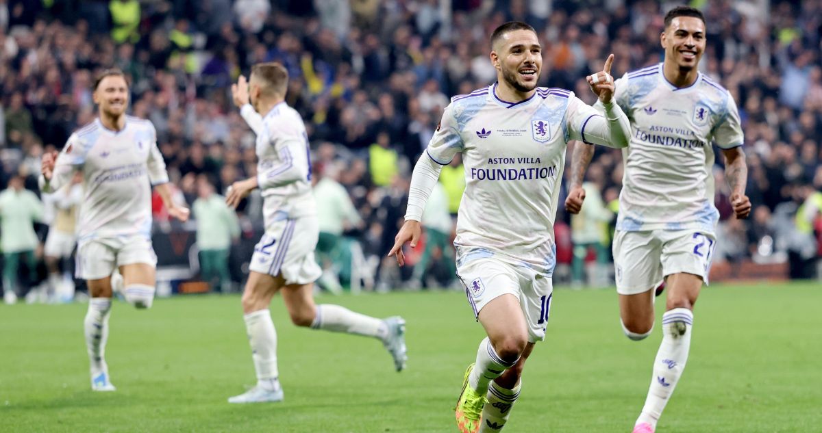 Un trámite: Aston Villa goleo a un deslucido Friburgo y conquistó su primera Europa League
