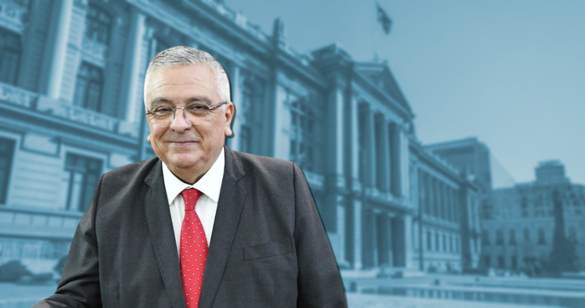 Pizarro Astudillo y Palacio de Tribunales.