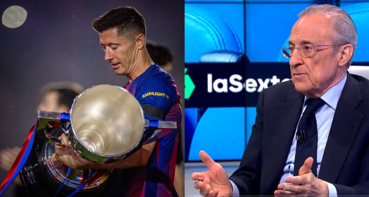 Florentino Pérez critica al FC Barcelona
