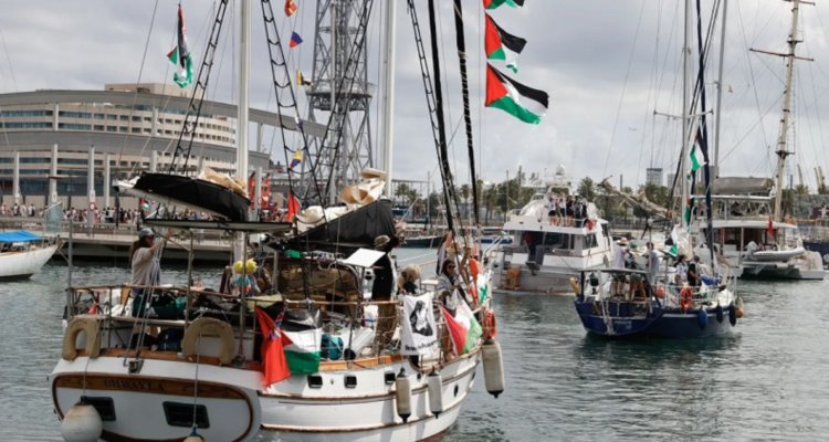 Flotilla capturada por Israel