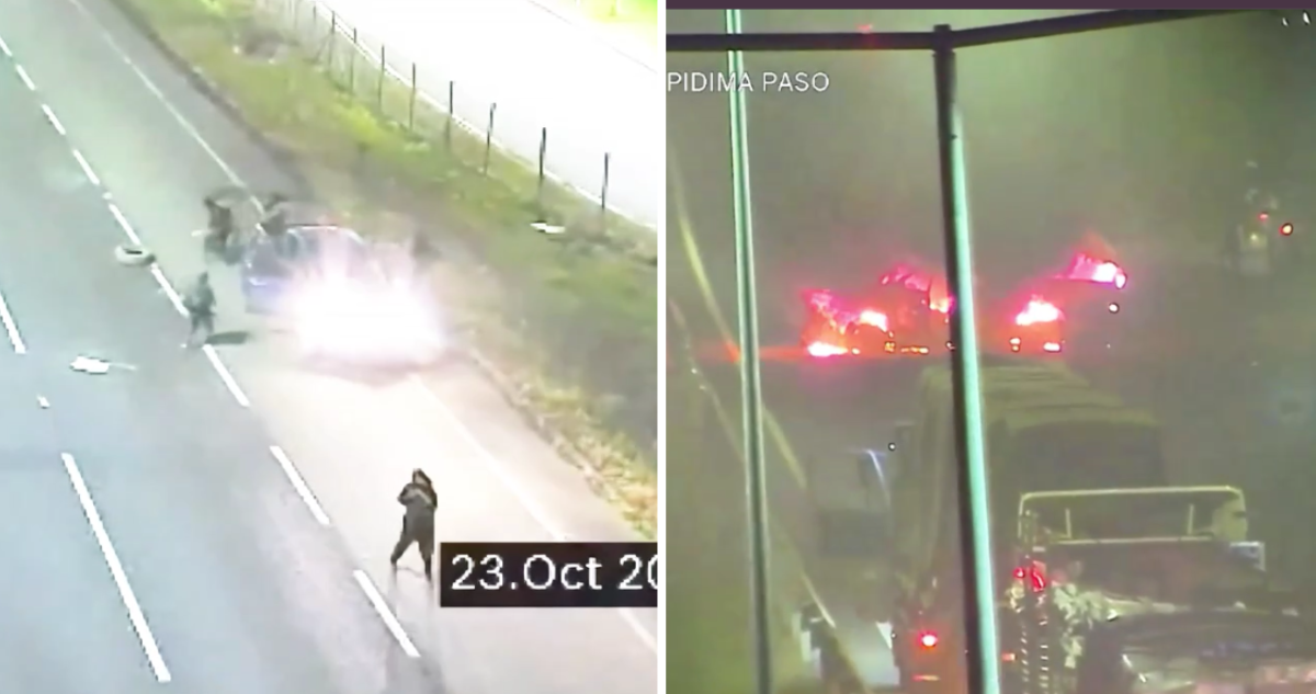VIDEO | Robo de camionetas y ataques incendiarios: los delitos que imputarán a detenidos en Temucuicui
