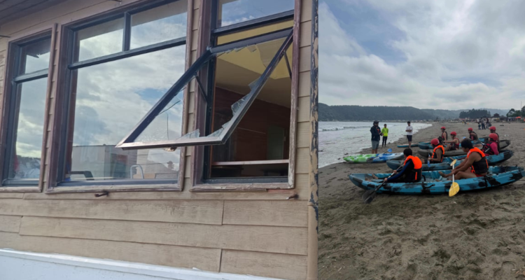 Sujetos roban kayaks y chalecos salvavidas desde recinto municipal en Lota: avalúo es de $4 millones