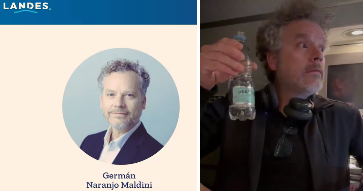Landes despide a Germán Naranjo tras episodio de racismo y homofobia en Brasil: era gerente comercial