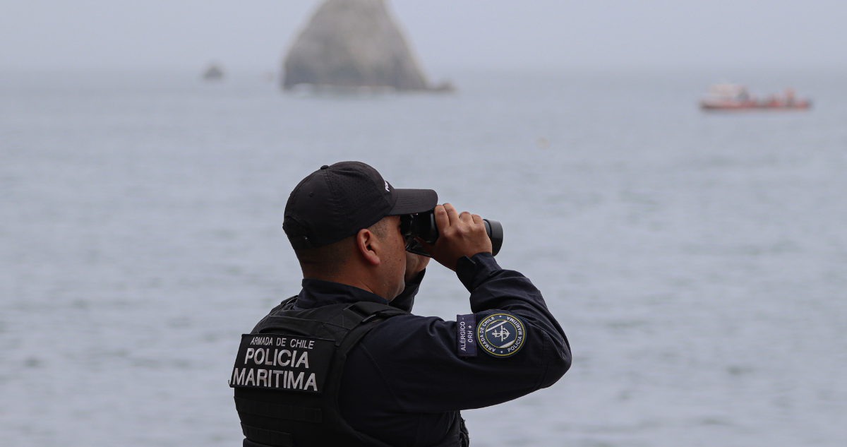 Volcamiento de lancha frente a costa de Talcahuano mantiene a 3 tripulantes desaparecidos
