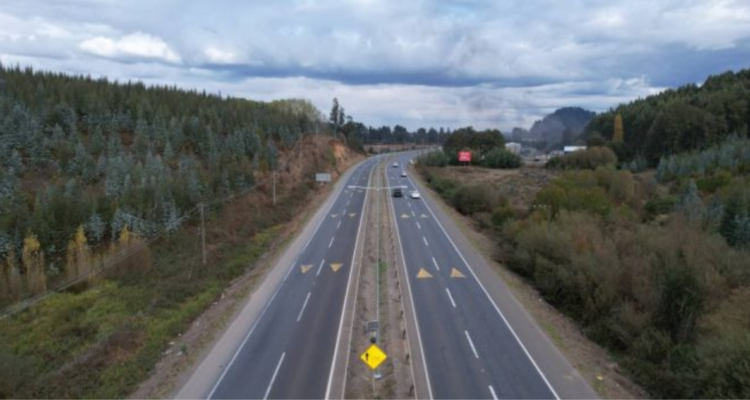 MOP lanza llamado para segunda licitación de Ruta 5 en la Araucanía: tramo de trabajo es de 144 km