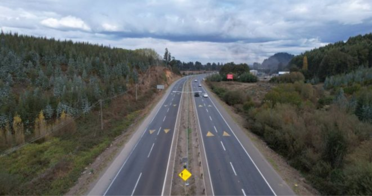 MOP lanza llamado para segunda licitación de Ruta 5 en la Araucanía: tramo de trabajo es de 144 km
