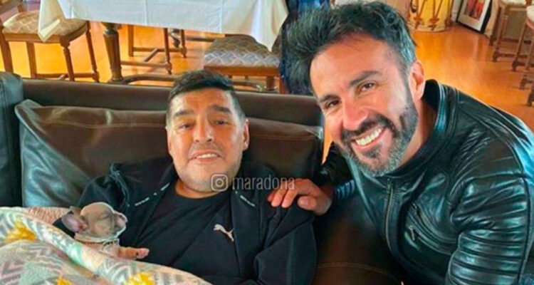 Luque y Maradona en ESPN