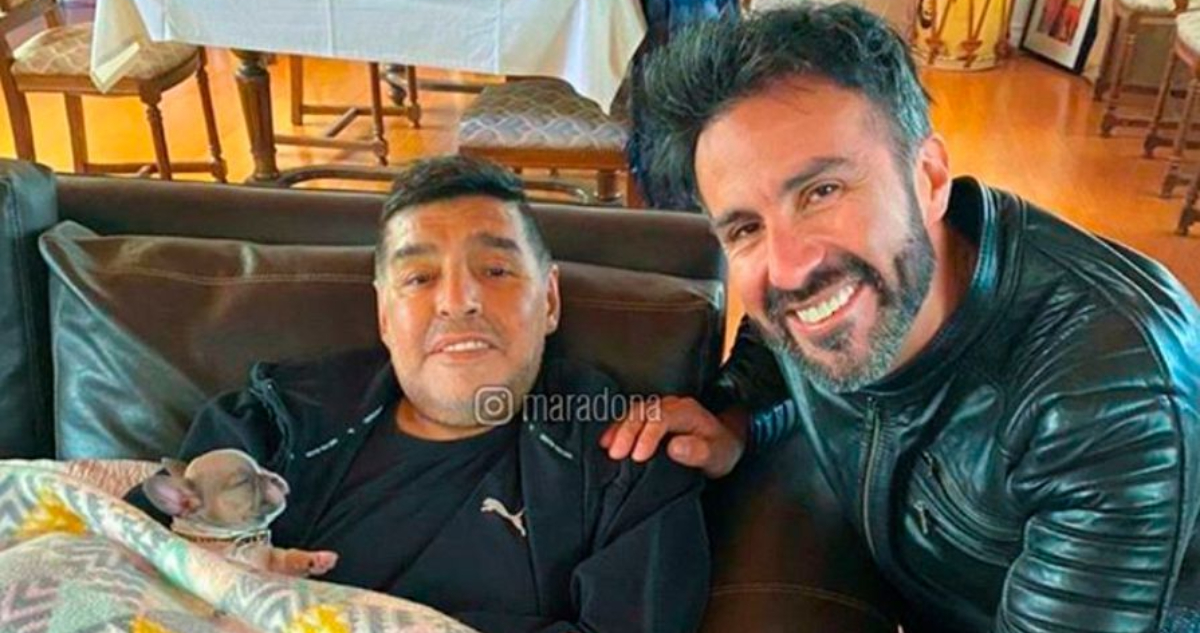 Luque y Maradona en ESPN