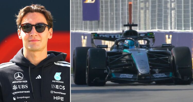 Mercedes dominó la qualy de la carrera Sprint con George Russell quedándose con la ‘pole’