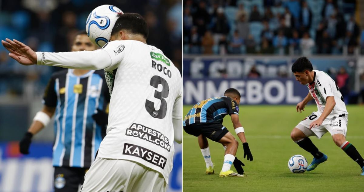 Palestino cayó en su visita a Gremio y se despide de la Copa Sudamericana 2026