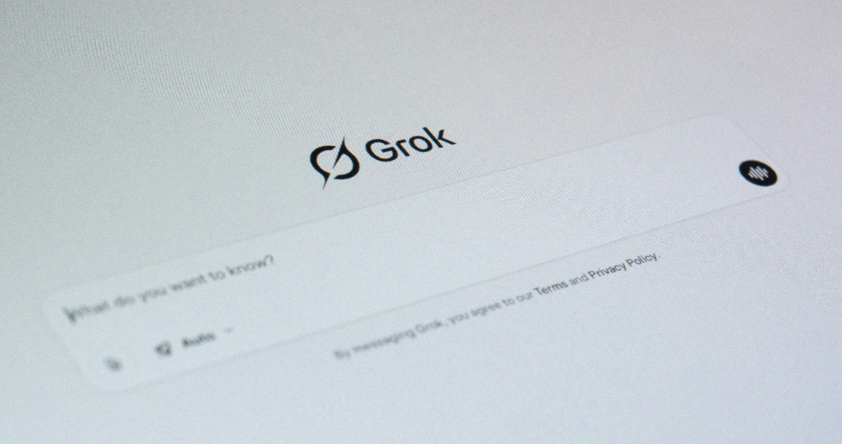 Foto de Grok, para ilustrar foto de los delirios con la IA