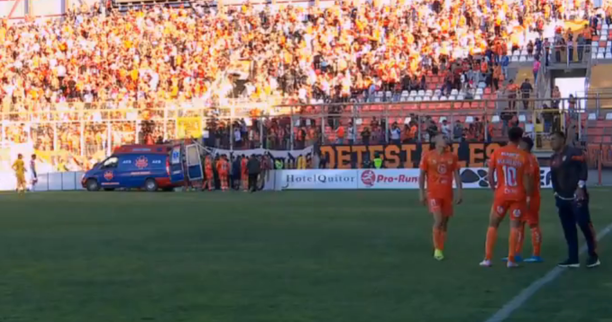 Hincha de Cobreloa en accidente