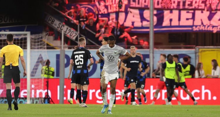 Wolfsburgo descendió por primera vez en la Bundesliga.