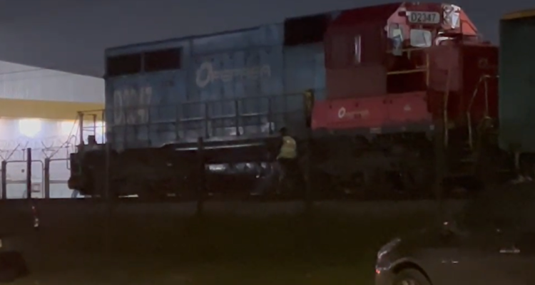 Hombre muere atropellado por tren de carga en Hualpén