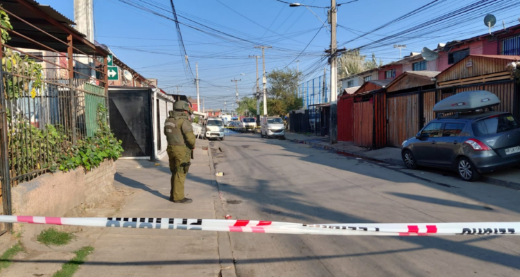 Homicidio en La Pintana hombre recibió múltiples disparos y falleció en centro asistencial