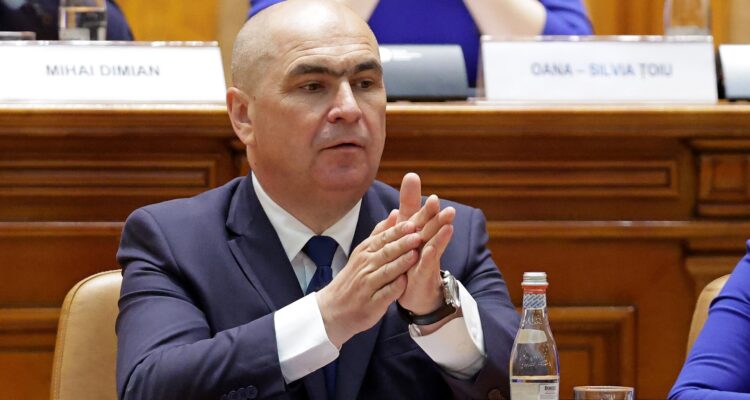 El primer ministro de Rumania, Ilie Bolojan
