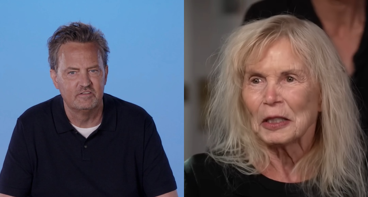 Matthew Perry y Suzanne Morrison