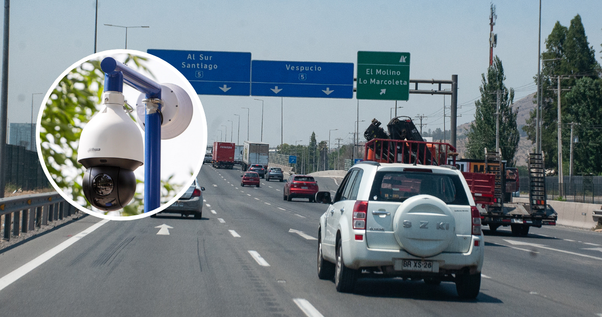 Implementan primer sistema de cámaras con IA para leer patentes y combatir contrabando en carreteras