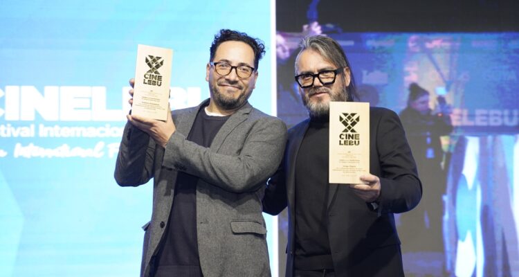 Patricio Valladares y Jorge Olguín en CINELEBU 2026