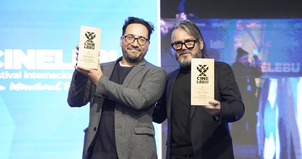 Patricio Valladares y Jorge Olguín en CINELEBU 2026