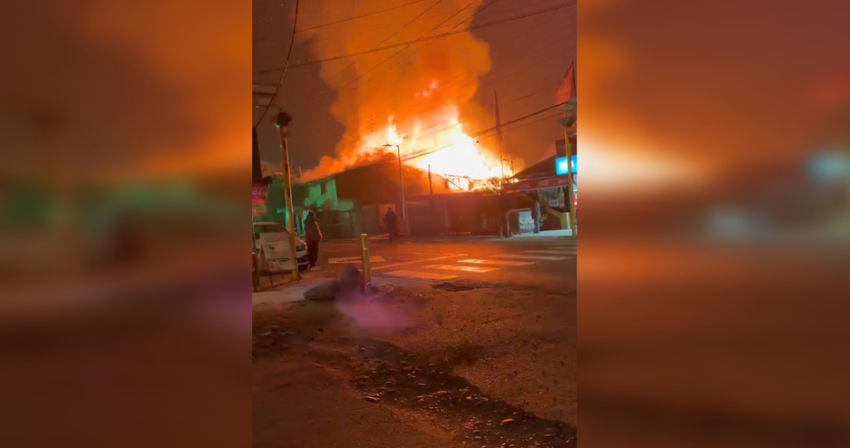 Incendio provoca daños en vivienda y deja dos personas damnificadas en La Calera