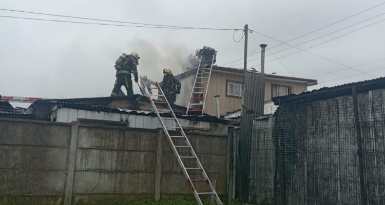 Imputada por incendio de viviendas en Puerto Montt