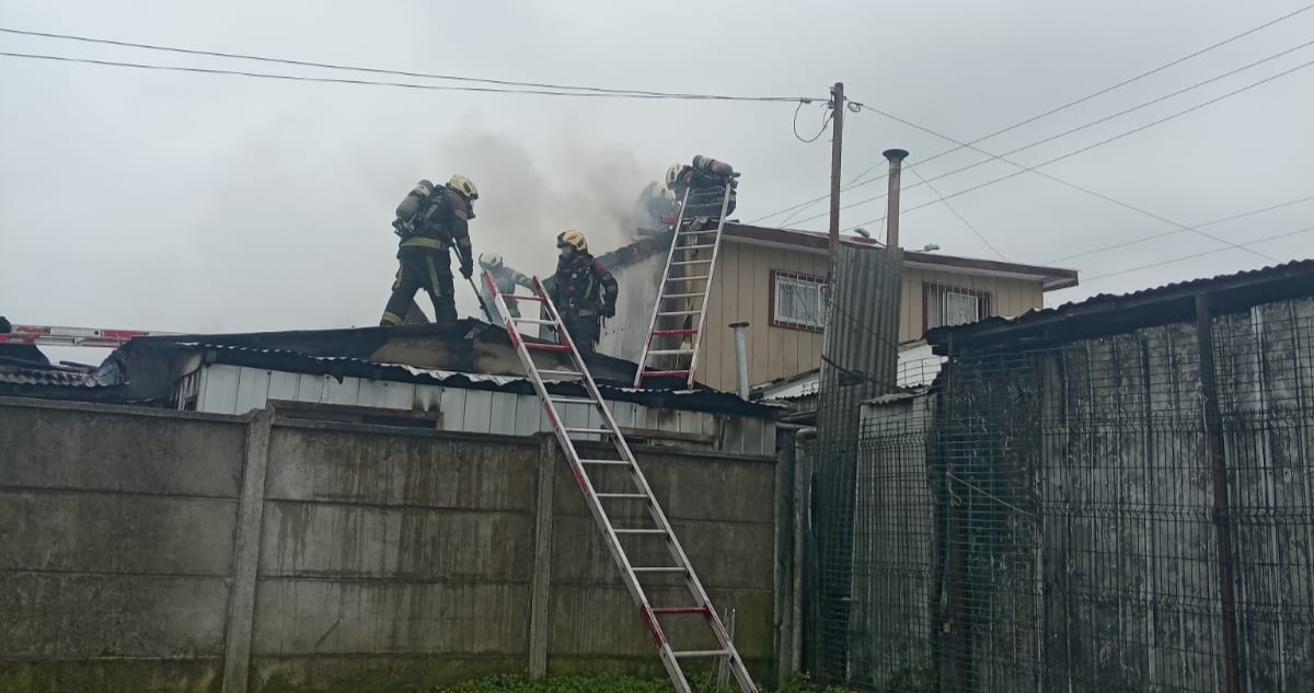 Imputada por incendio de viviendas en Puerto Montt