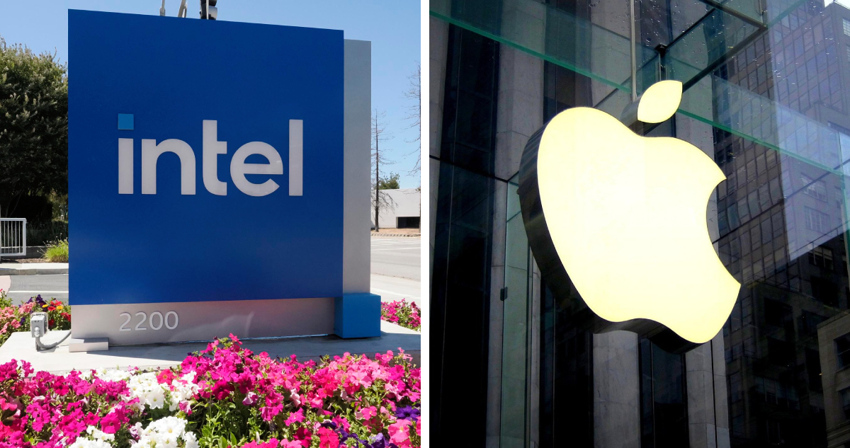 Intel se dispara en bolsa luego de un acuerdo preliminar con Apple para fabricarle chips