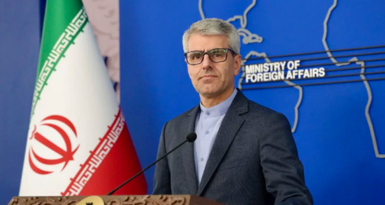 Esmail Baghaei, portavoz del Ministerio de Exteriores iraní.